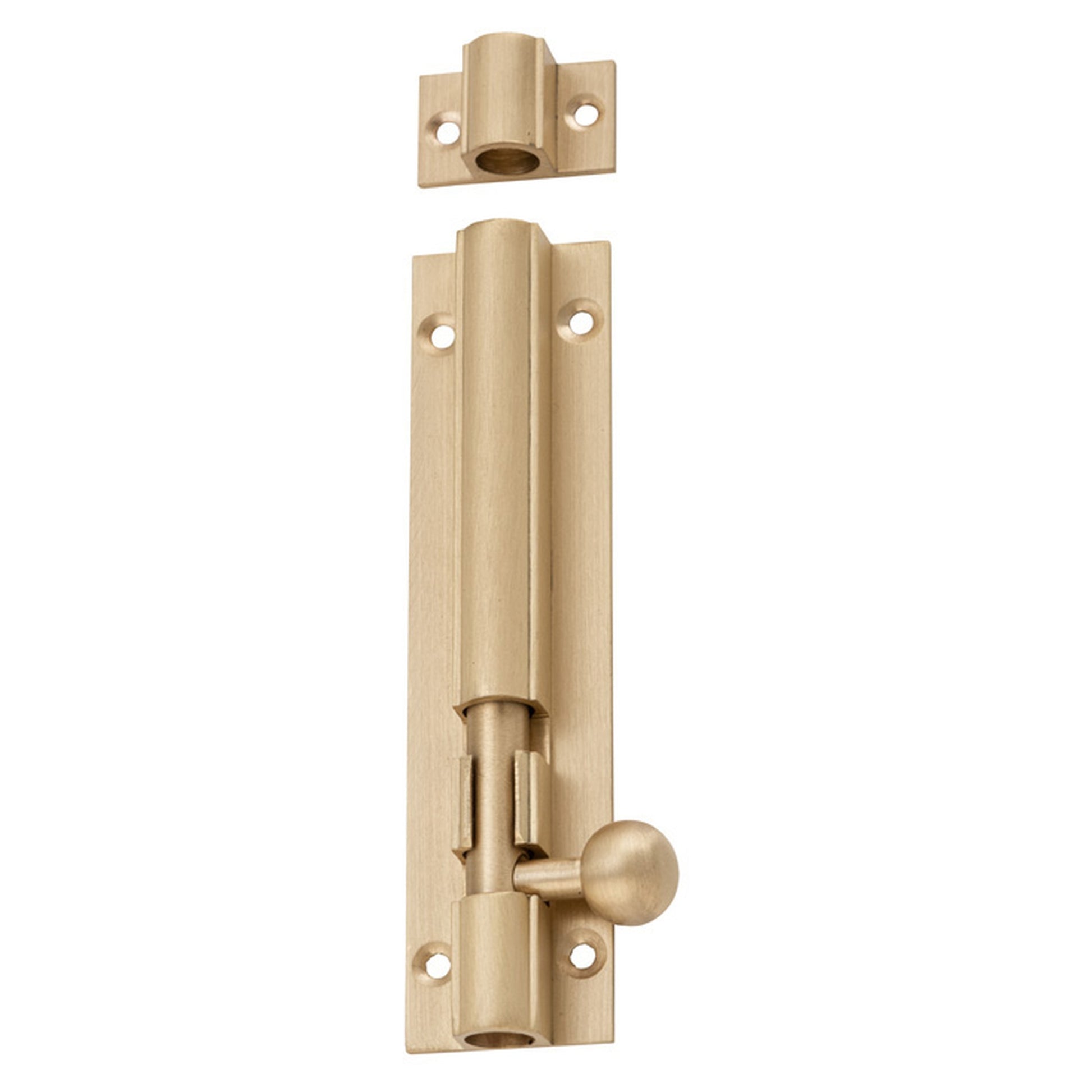 Barrel Bolt Satin Brass
