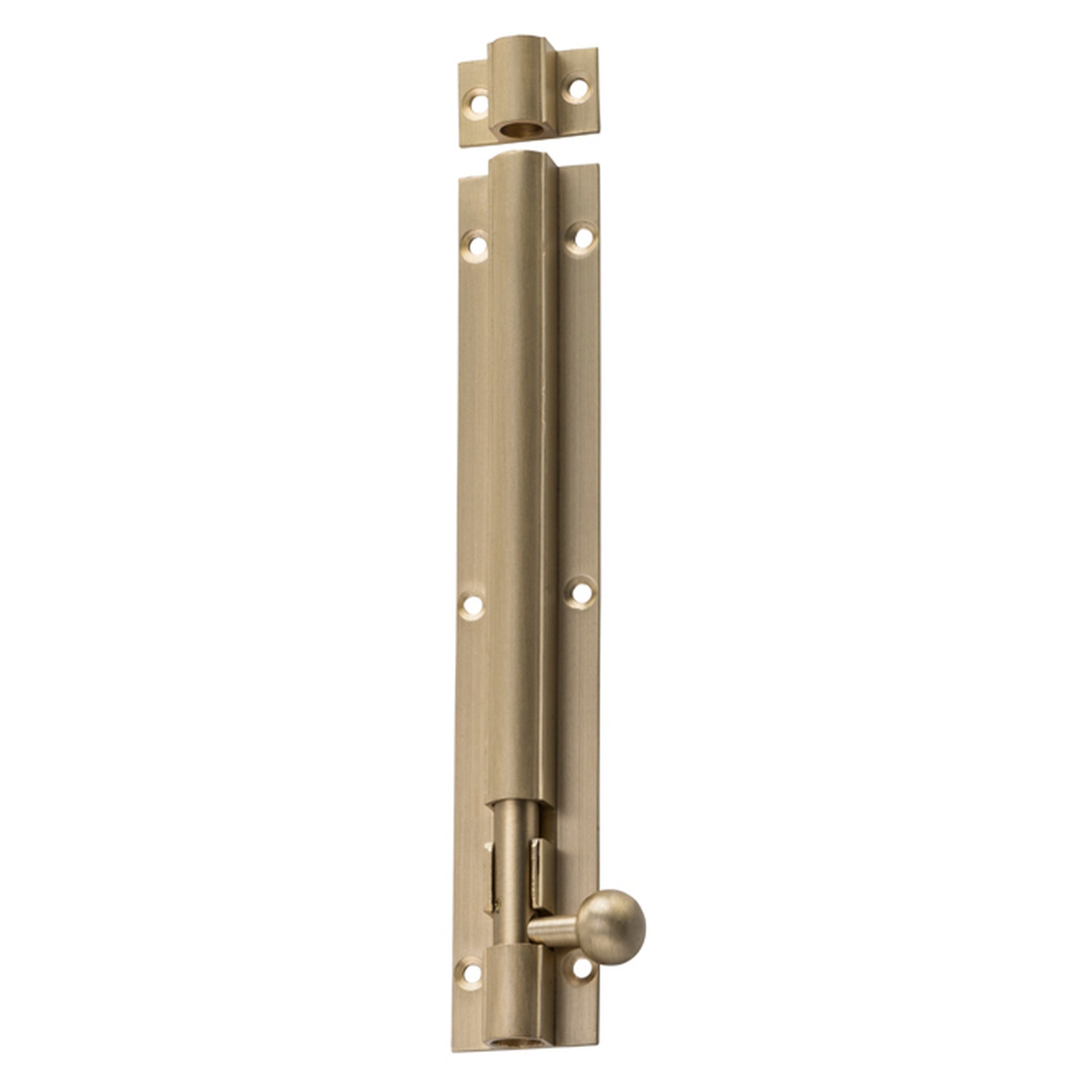 Barrel Bolt Satin Brass Bolt 7.5mm