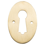 Escutcheon Pressed Satin Brass