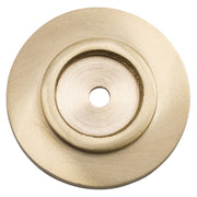 Backplate For Domed Cupboard Knob Satin Brass
