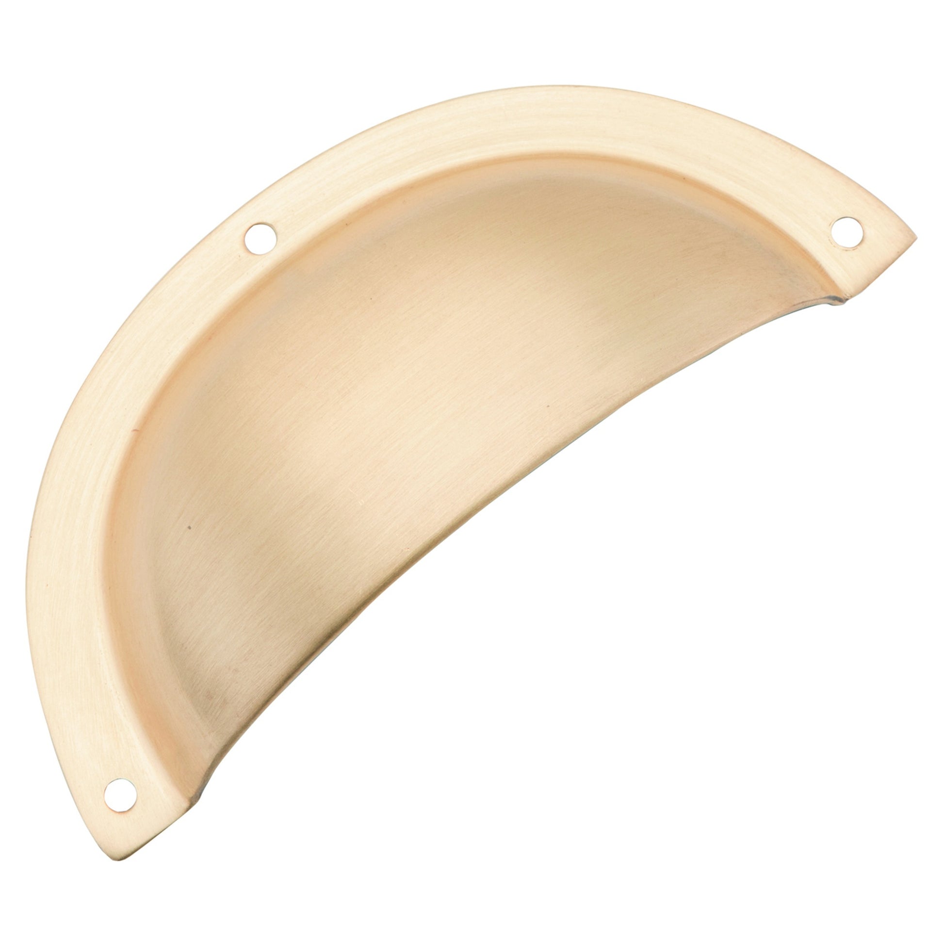 Drawer Pull Sheet Brass Classic Satin Brass H40xL97mm