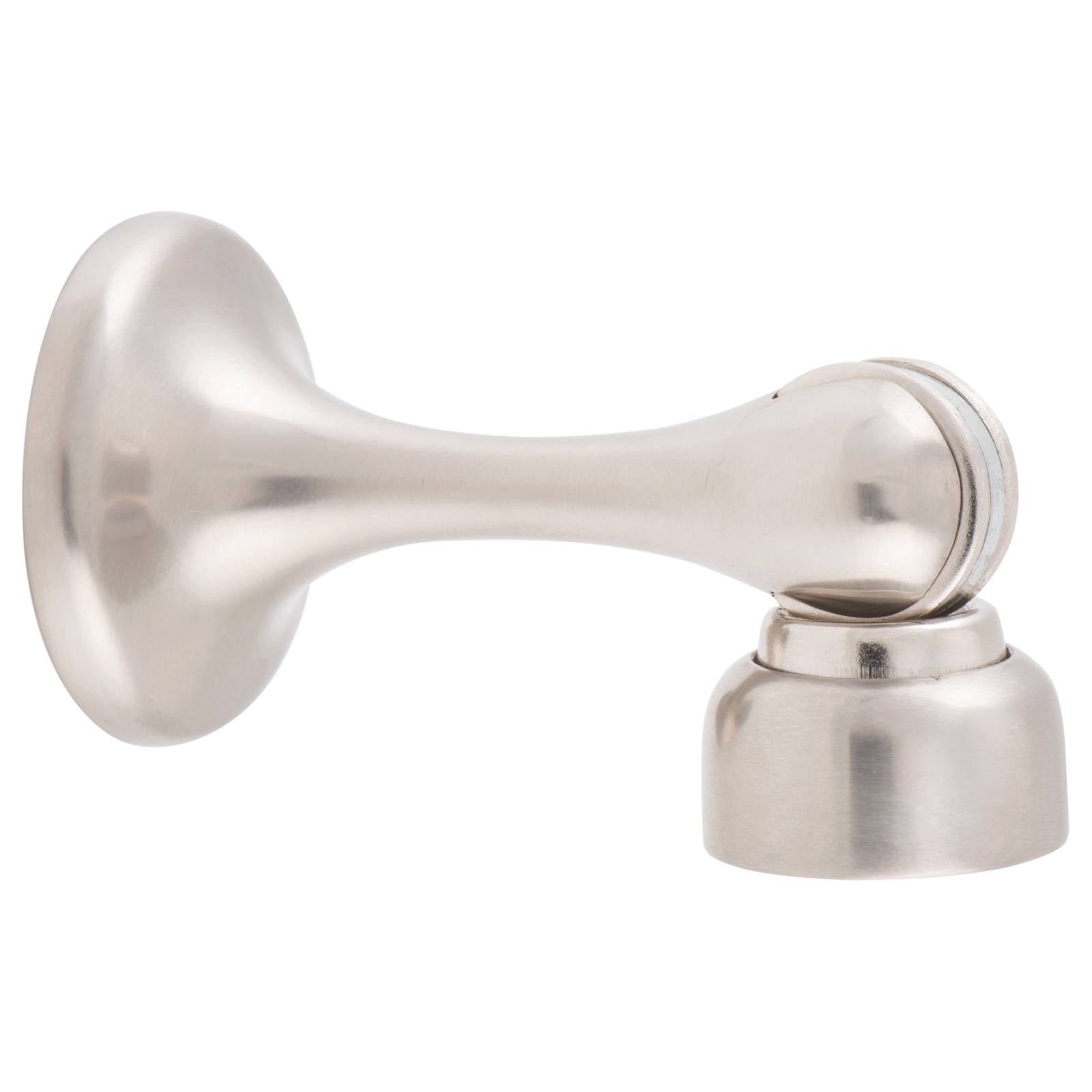 Magnetic Door Stop, Satin Nickel