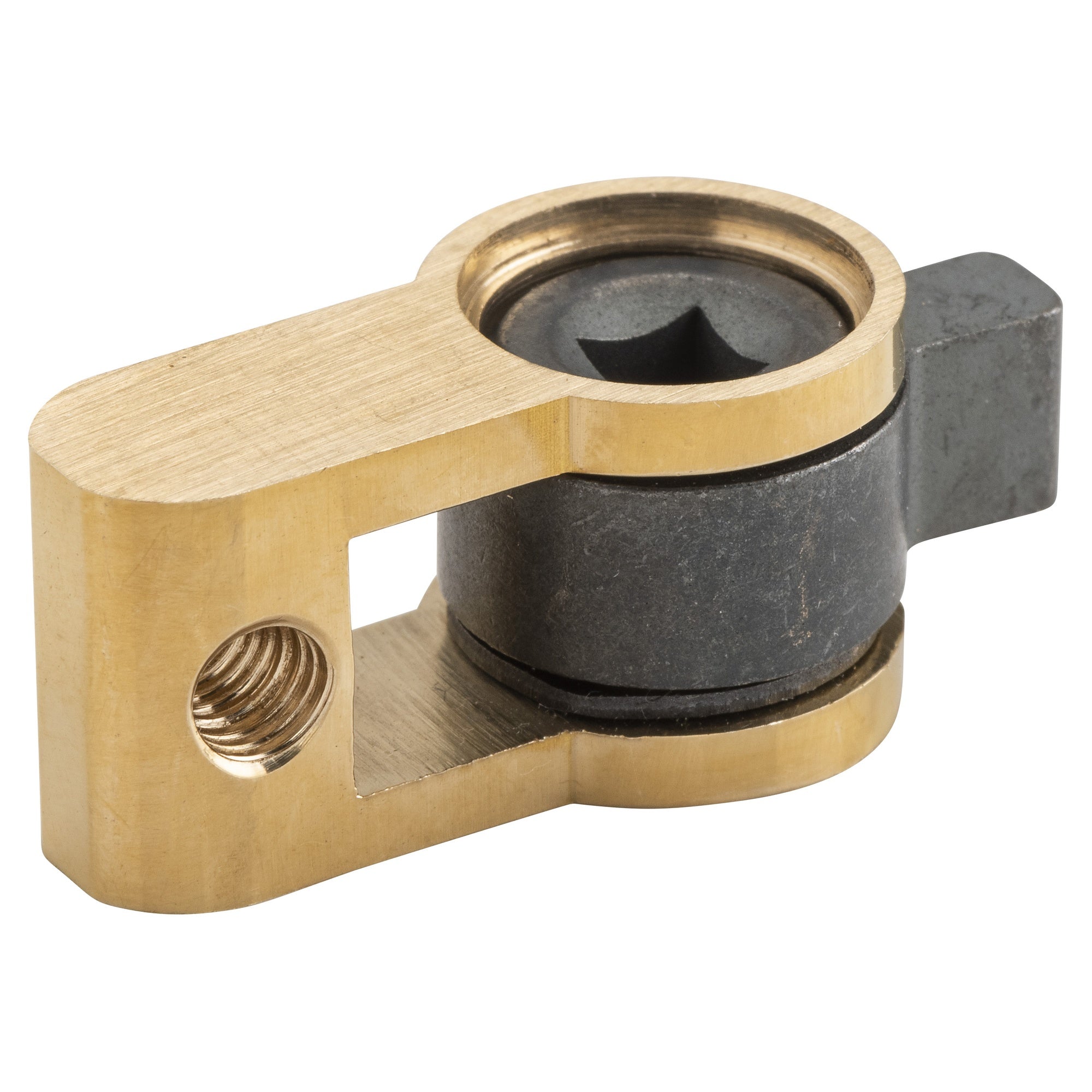 Euro Lock Privacy Adaptor Polished brass, Polished Brass