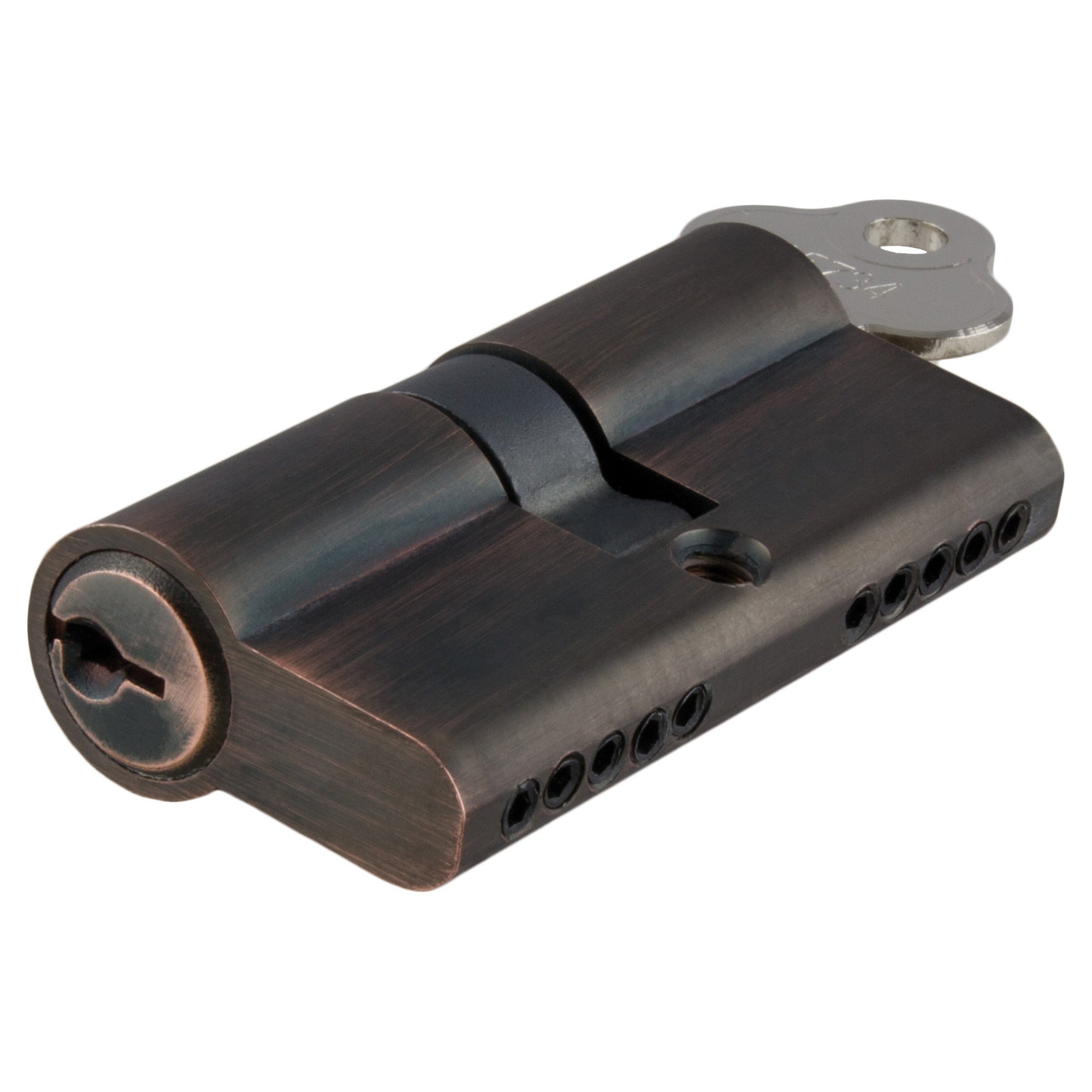 Euro Cylinder Dual Function 5 Pin, EOL Antique Copper