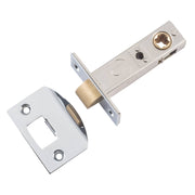 Tradco Split Cam Tube Latch 60mm Backset, Chrome