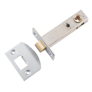 Tradco Split Cam Tube Latch 70mm Backset, Satin Chrome