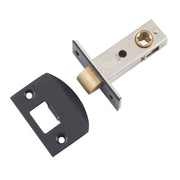 Tradco Split Cam Tube Latch 45mm Backset, Matte Black