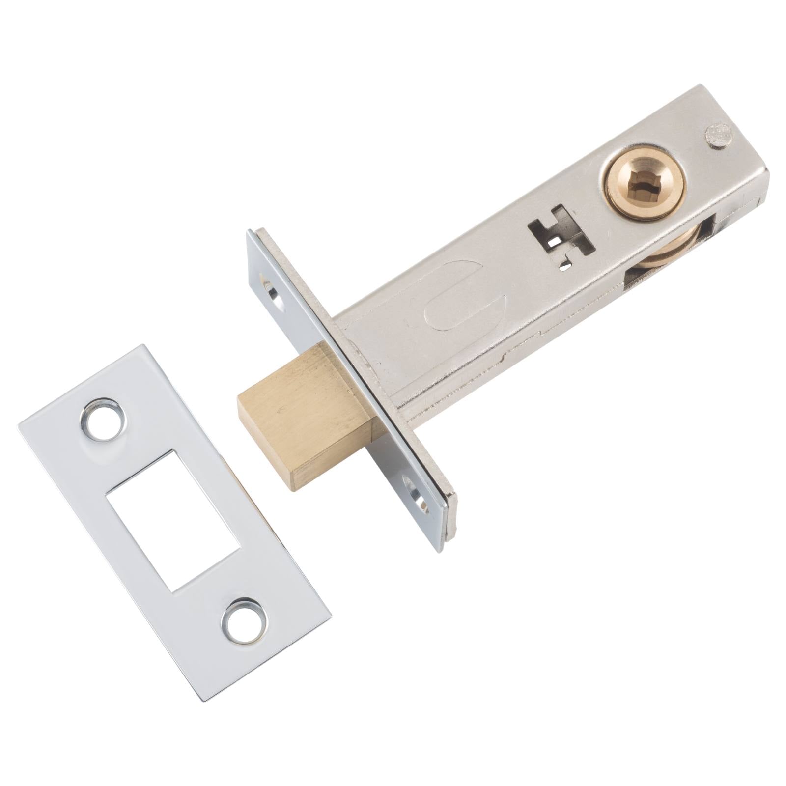 Tubular Privacy Lock (60mm Backset), Chrome