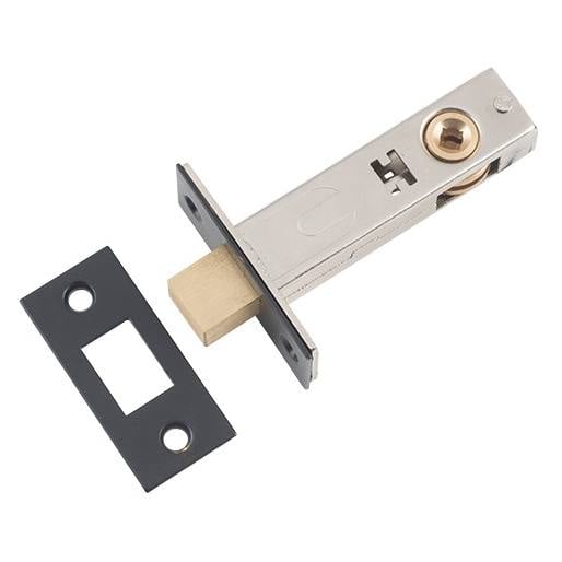 Tubular Privacy Lock (60mm Backset), Matte Black