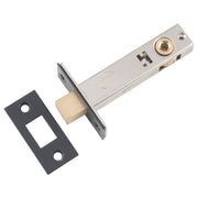 Tubular Privacy Lock (70mm Backset), Matte Black