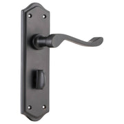 Henley Privacy Lever Set, Matte Black