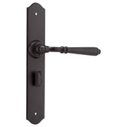 Reims Privacy Lever Set, Matte Black
