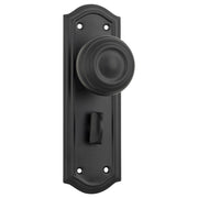 Kensington Privacy Knob Set, Matte Black