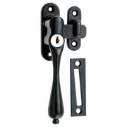 Locking Teardrop Casement Fastener (LH), Mtt Black