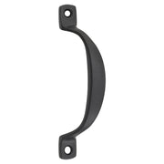Pull Hle Offset MB, Matte Black
