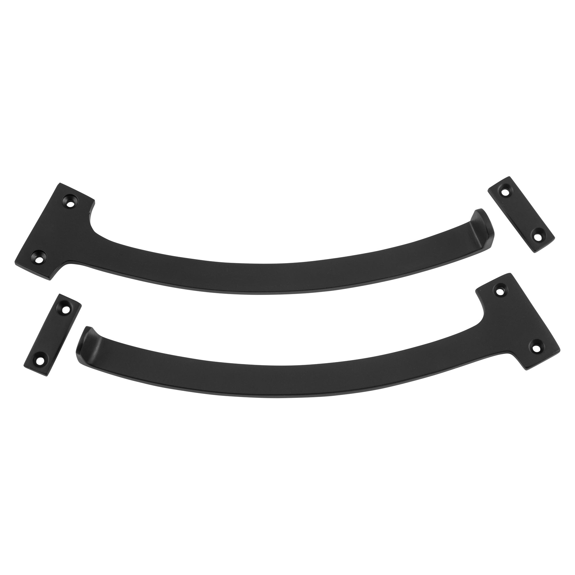 Fanlight Stop Pair MB, Matte Black