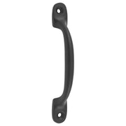 10cm Plain D-Pull Handle, Matte Black