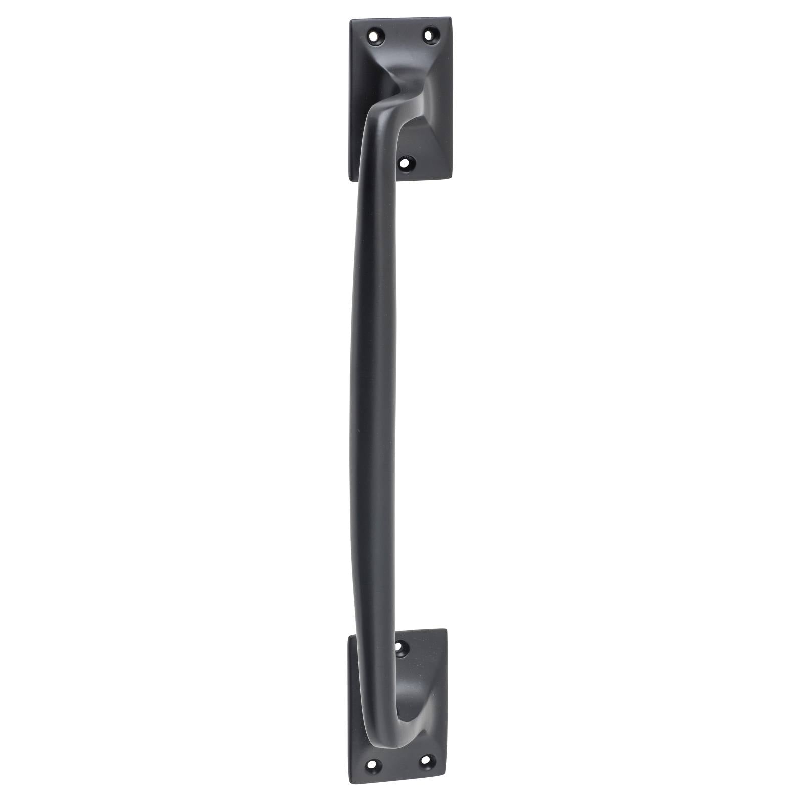Large Offset Pull Handle, Matte Black