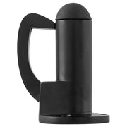 Wall Mount Hook Door Stop, Matte Black