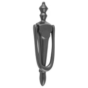Small Victorian Door Knocker, Matte Black