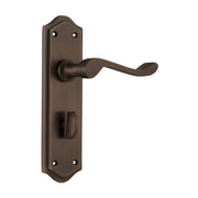 Henley Privacy Lever Set, Antique Brass