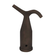Pole Hook for Fanlight Windows, Antique Brass