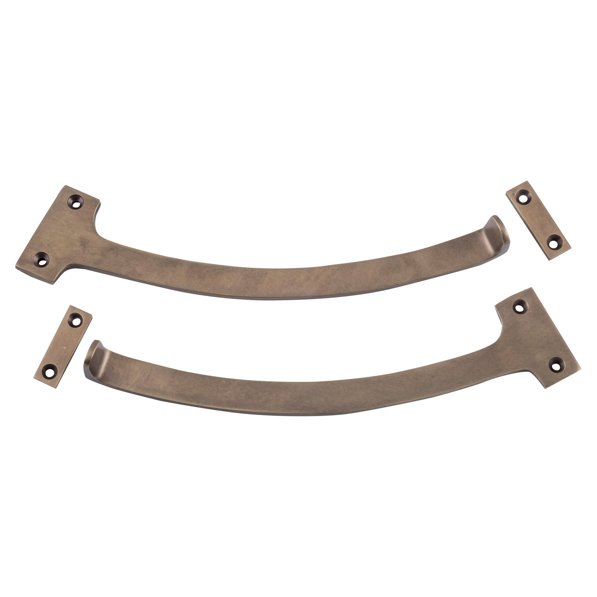 Fanlight Stop Pair AB, Antique Brass