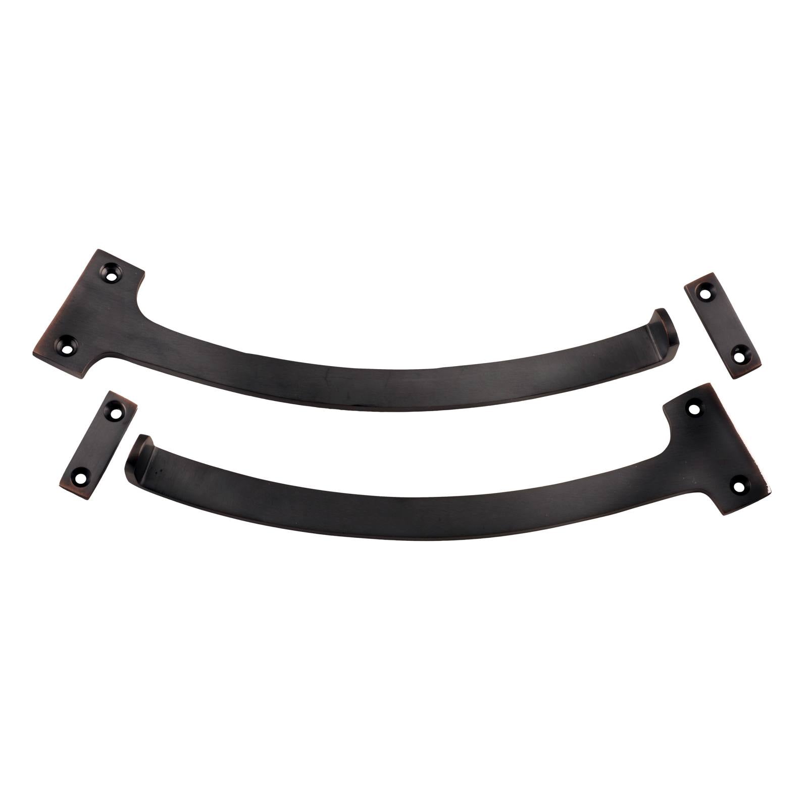 Fanlight Window Stops (Pair), Antique Copper