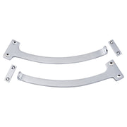 Fanlight Window Stops (Pair), Chrome