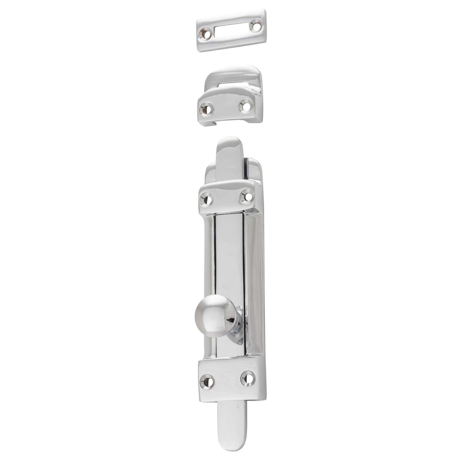 Small Tower Bolt, Chrome