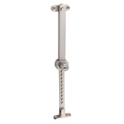 Key Locking Telescopic Window Stay, Satin Nickel