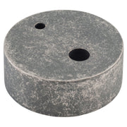 Spacer to Suit Oval Floor Mount Door Stop, RN, Rumbled Nickel