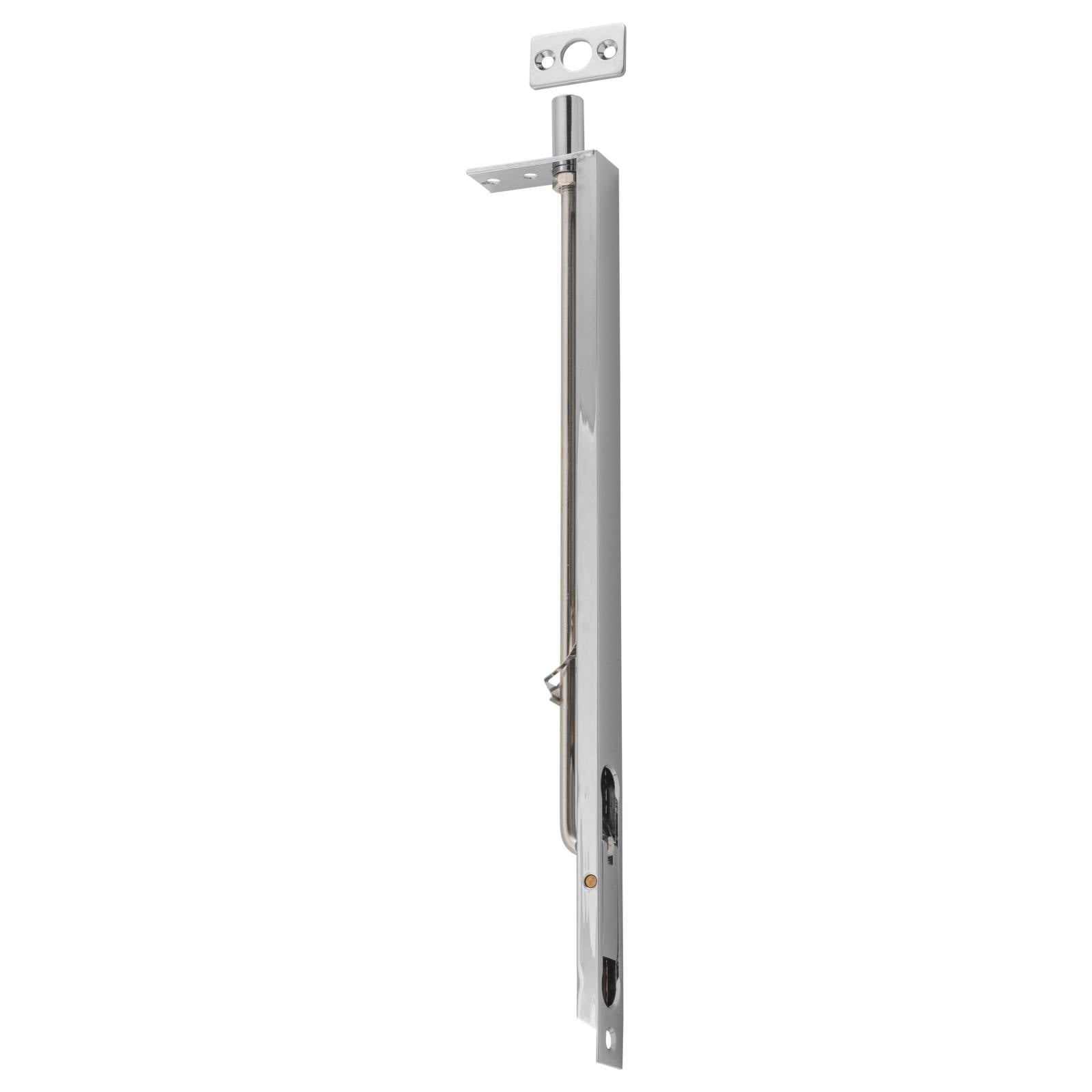300mm Levered Flush Door Bolt, Chrome