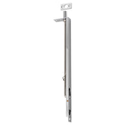 300mm Levered Flush Door Bolt, Chrome