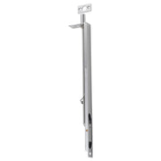 300mm Levered Flush Door Bolt, Polished Nickel