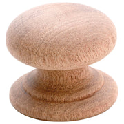 5.4cm Cedar Woodscrew Cupboard Knob, Mahogany