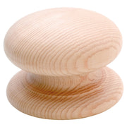 4cm Pine Woodscrew Cupboard Knob, Raw