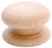 4cm Pine Woodscrew Cupboard Knob, Raw