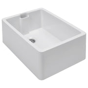 Turner Hastings Belfast 60x46cm Fine Fireclay Sink, White
