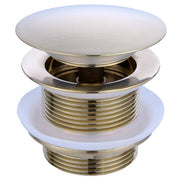 Turner Hastings Pull Out Pop-Up 40mm Bath Waste, Brushed Brass