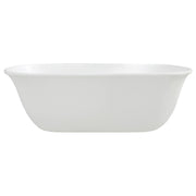 Turner Hastings Blanche 162x74cm TitanCast Bath Satin Silk White