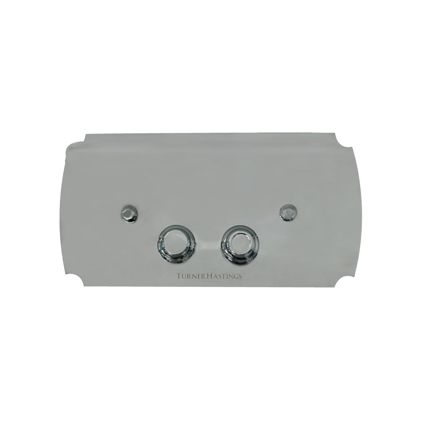 Turner Hastings Claremont Flush Plate Chrome