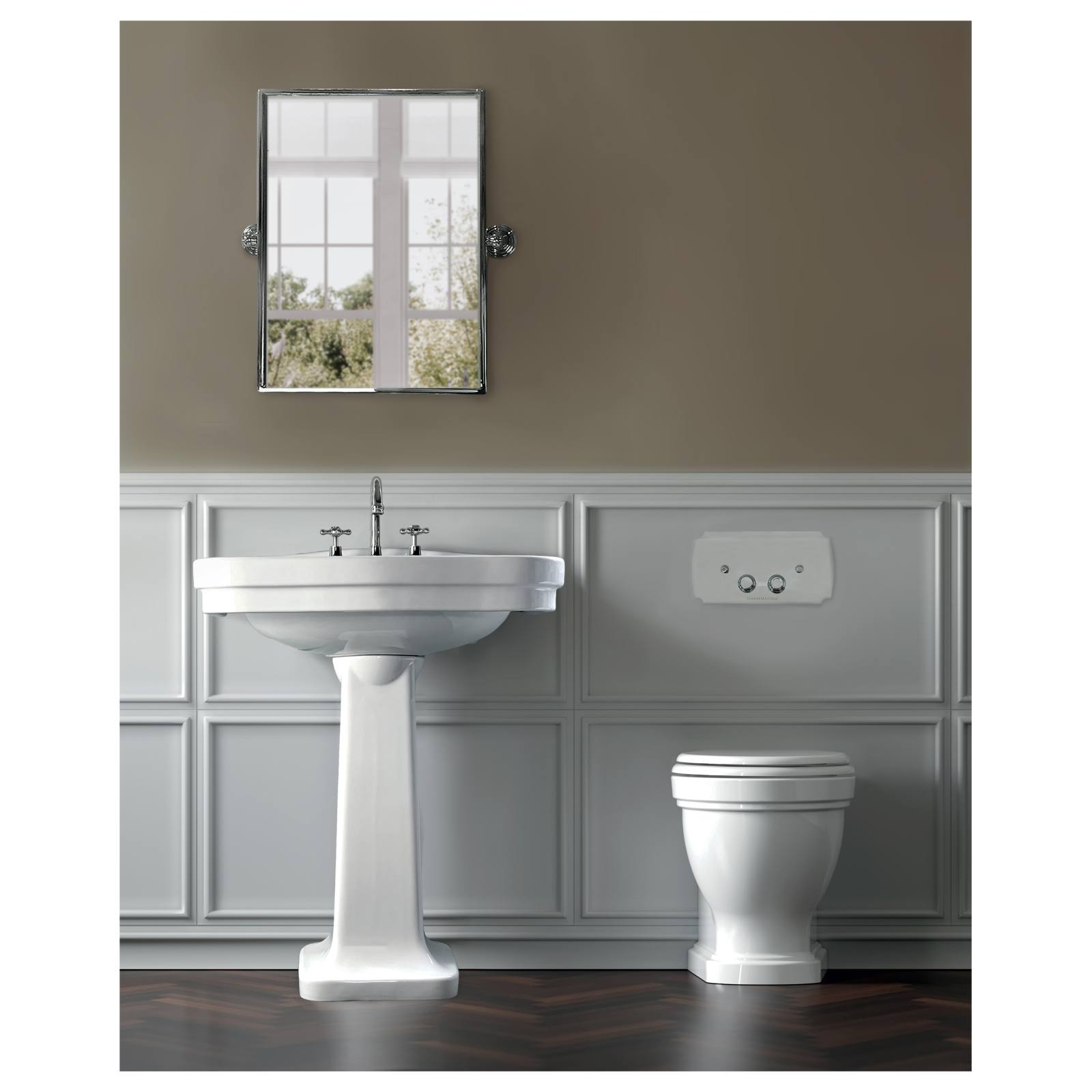 Turner Hastings Claremont Flush Plate Chrome