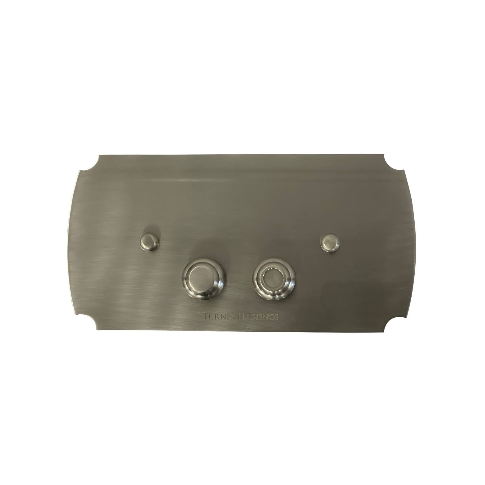 Turner Hastings Claremont Flush Plate Brushed Nickel