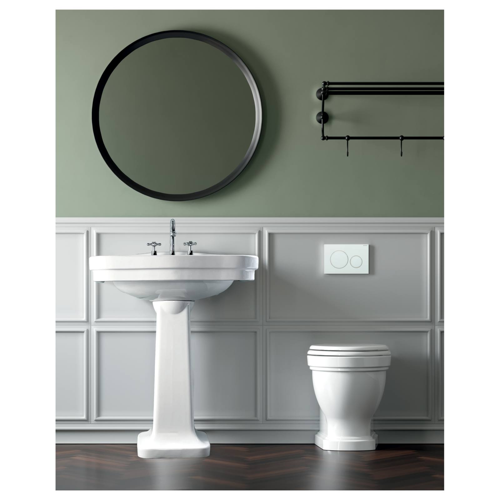 Turner Hastings Claremont Floor Mounted Pan With Soft Close Seat