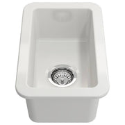 Turner Hastings Cuisine 30x46cm Fireclay Sink, White