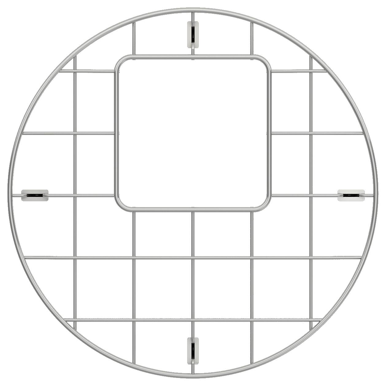 Turner Hastings Cuisine 47x47cm Round Stainless Steel Grid, Silver