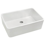 Turner Hastings Galdor 60x41cm Fireclay Butler Sink, Gloss White