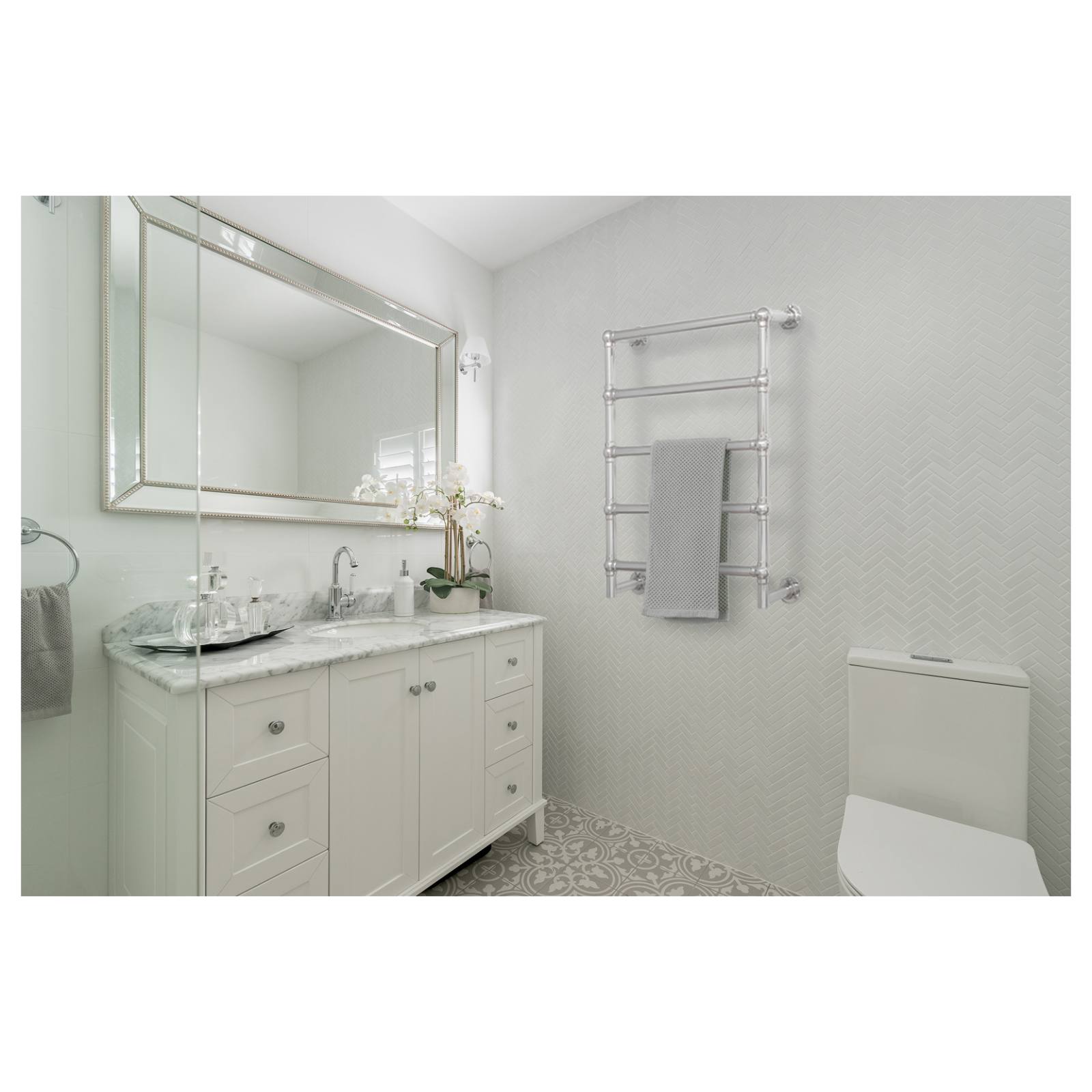 Turner Hastings Mayer Heated Towel Rail Chrome