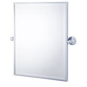 Turner Hastings Mayer 61x46cm Pivot Rectangle Mirror, Chrome